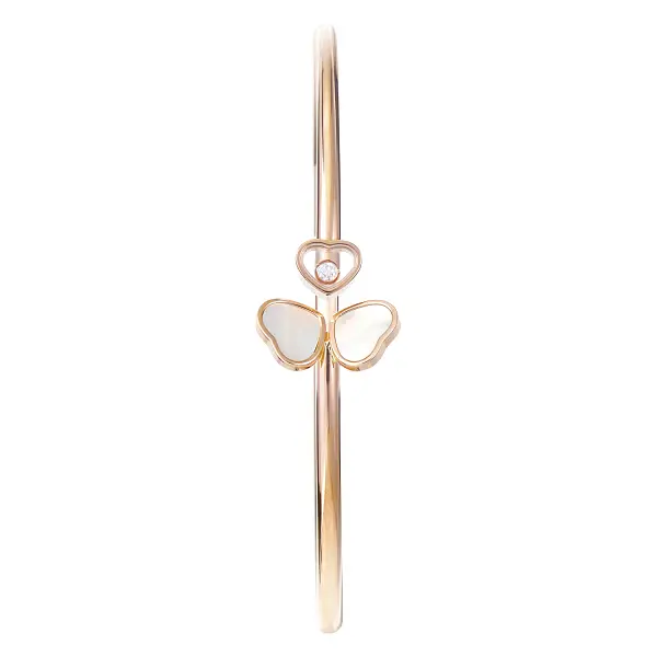 Zlatý Náramek Chopard Happy Hearts Wings 85A083-5302
