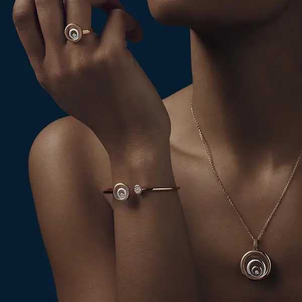 Zlatý Náramek Chopard Happy Spirit 858230-9002