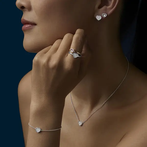 Zlatý Náramek Chopard My Happy Hearts 85A086-1091