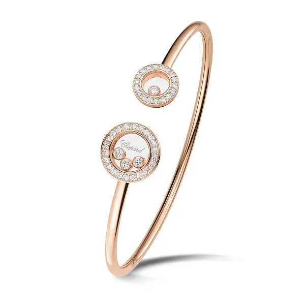 Zlatý Náramek Chopard Happy Diamonds 85A618-5202