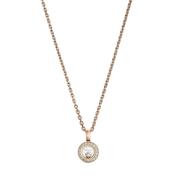 Zlatý Přívěsek Chopard Happy Diamonds 79A017-5201