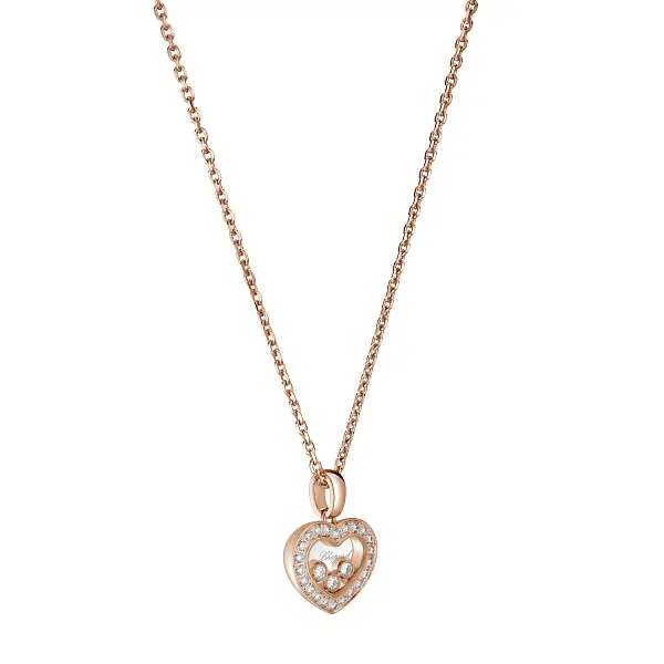 Zlatý Přívěsek Chopard Happy Diamonds 79A611-5201