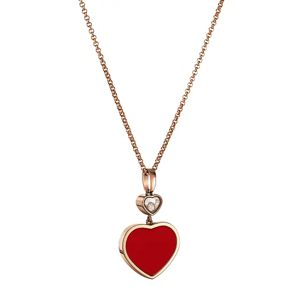 Zlatý Přívěsek Chopard Happy Hearts 797482-5801