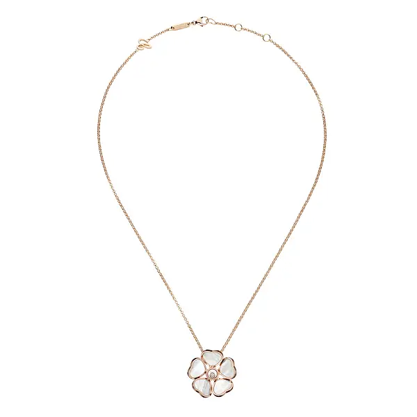 Zlatý Přívěsek Chopard Happy Hearts Flowers 79A085-5301