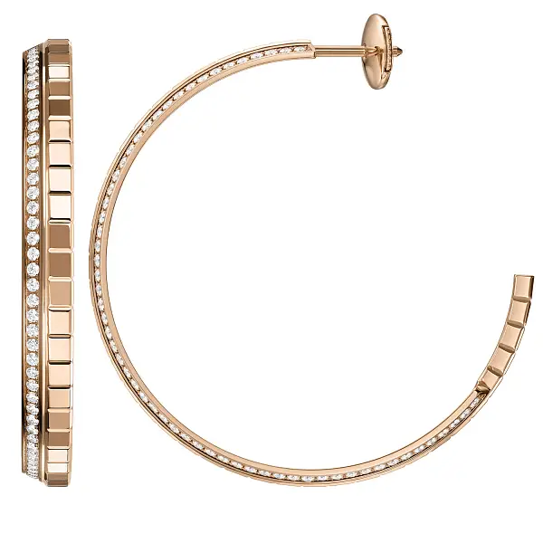 Zlaté Náušnice Chopard Ice Cube 837008-5002