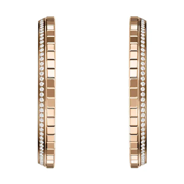 Zlaté Náušnice Chopard Ice Cube 837008-5002