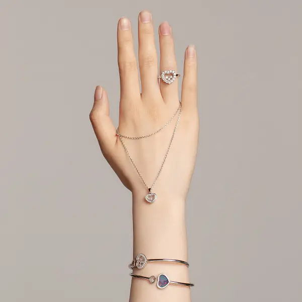 Zlatý Náramek Chopard Happy Diamonds 85A614-1203