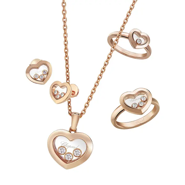 Zlatý prsten Chopard Happy Diamonds 82A054-5000