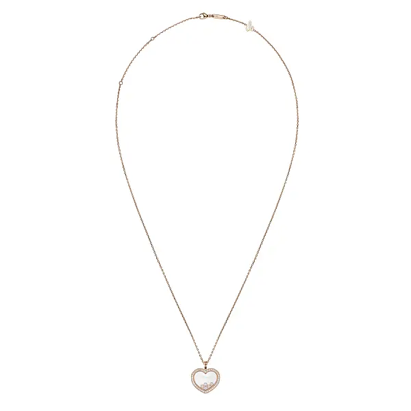 Zlatý Přívěsek Chopard Happy Diamonds 79A039-5201