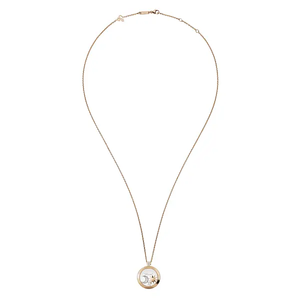 Zlatý Přívěsek Chopard Happy Diamonds 799434-5201