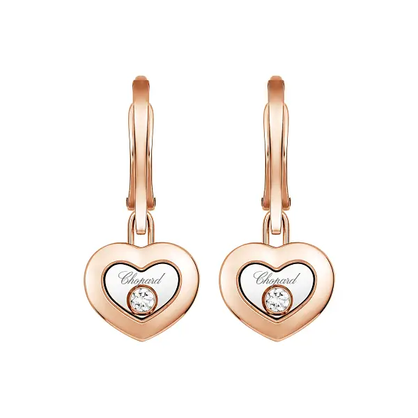 Zlaté Náušnice Chopard Happy Diamonds 83A054-5301