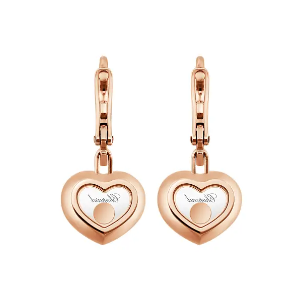 Zlaté Náušnice Chopard Happy Diamonds 83A054-5301