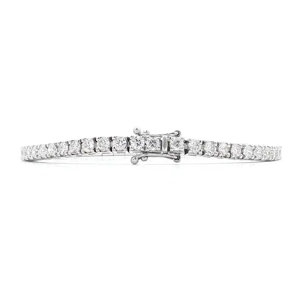 Zlatý tennis náramek s diamanty