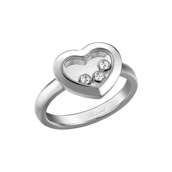 Gold Ring Chopard Happy Diamonds 82A611-1000