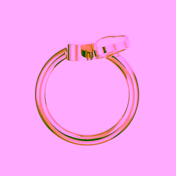 Gold Ring Chopard Happy Hearts 82A083-5300