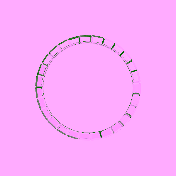 Gold Ring Chopard Ice Cube 827006-1000