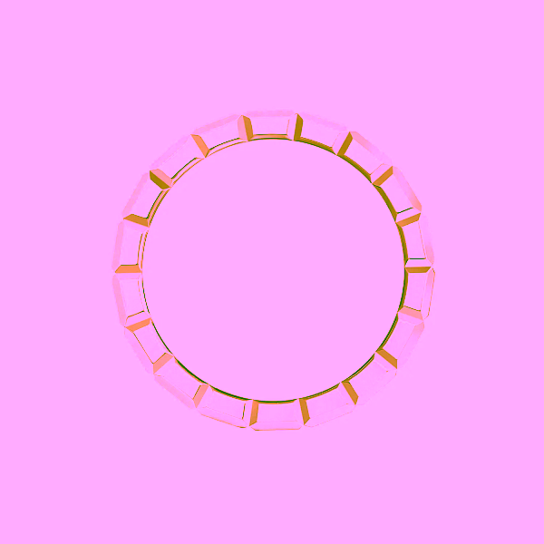 Zlatý Prsten Chopard Ice Cube Pure 829834-0000