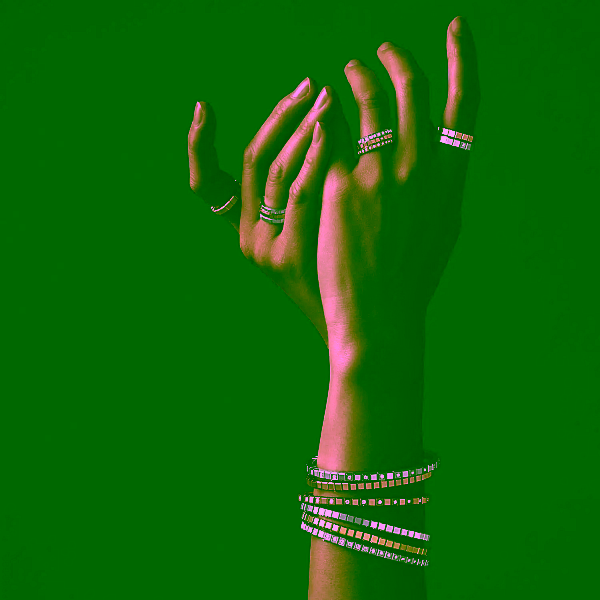 Gold ring Chopard Ice Cube with diamond 829834-1060