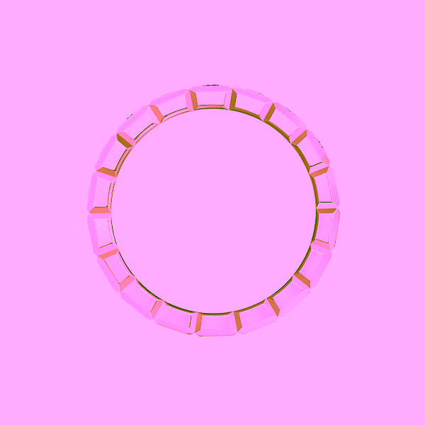 Gold Ring Chopard Ice Cube 829834-5030