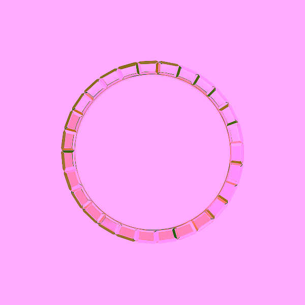 Gold Ring Chopard Ice Cube 827006-5003