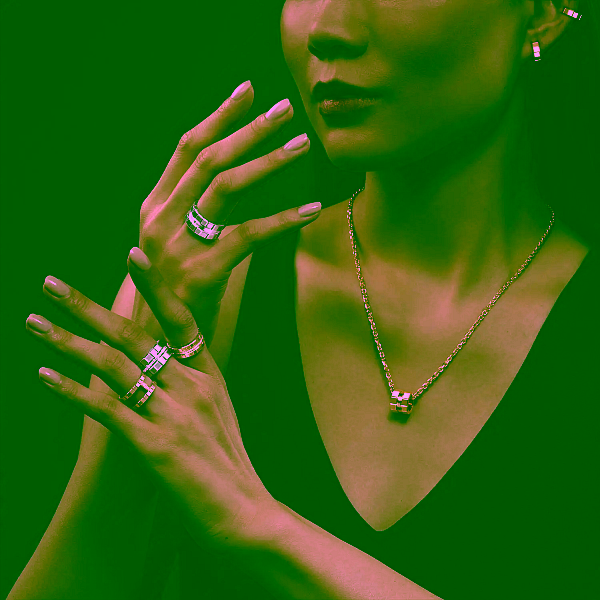 Gold Ring Chopard Ice Cube 827006-5003