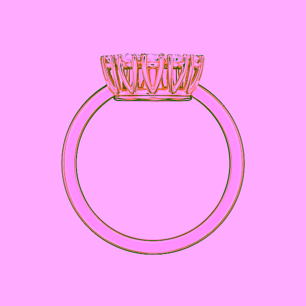 Zlatý Prsten Chopard Happy Diamonds 82A609-5108