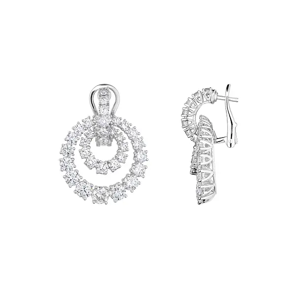 Zlaté Náušnice Chopard L'Heure du Diamant 849059-1001