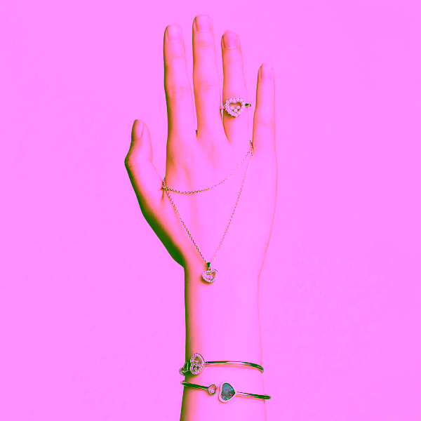 Gold Bracelet Chopard Happy Diamonds 85A614-1200