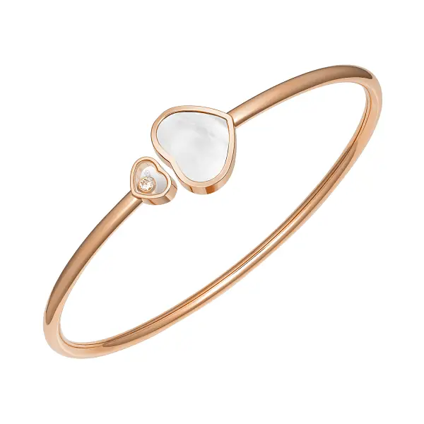 Gold Chopard Happy Hearts Bracelet 857482-5300