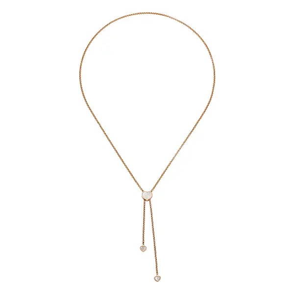 Gold Necklace Chopard Happy Hearts 81A148-5301