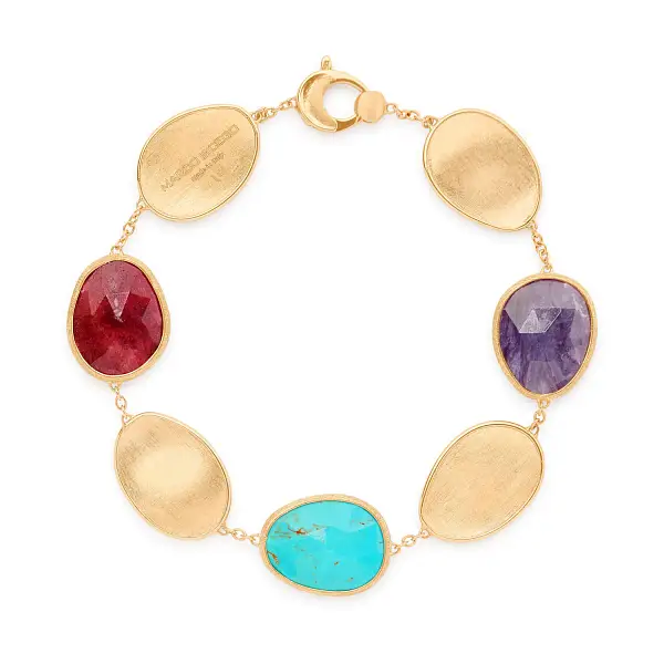 Gold Bracelet Marco Bicego Lunaria Color