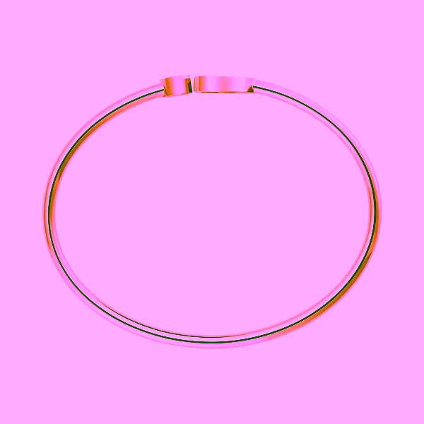 Vòng tay Chopard Happy Hearts bằng vàng 85A074-5202