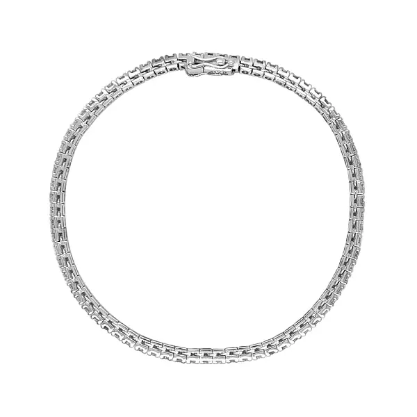 Zlatý Tennis Náramek s Diamanty