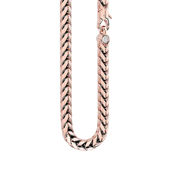 Zlatý náhrdelník Zancan Ceramikgold KC065R-N-60