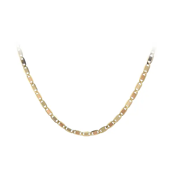 Zlatý řetízek žiletka