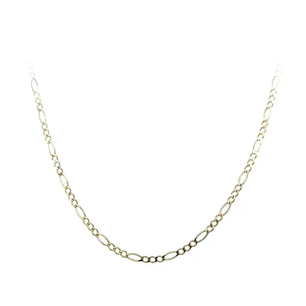 Zlatý řetízek Figaro