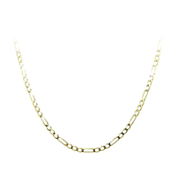 Zlatý řetízek Figaro