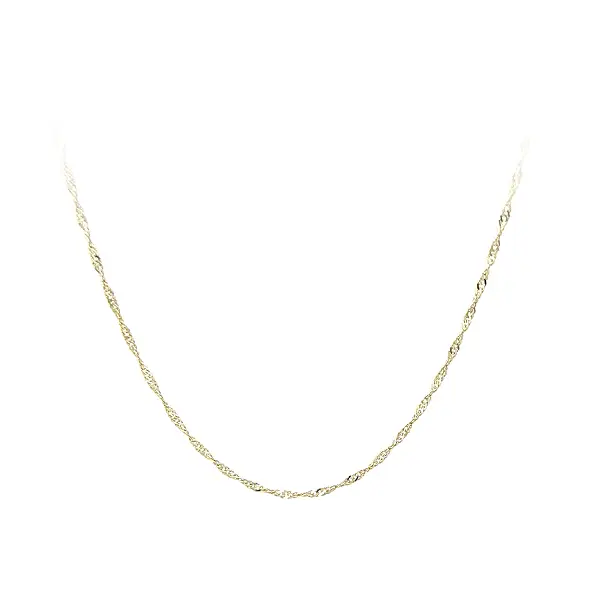 Zlatý řetízek Singapur