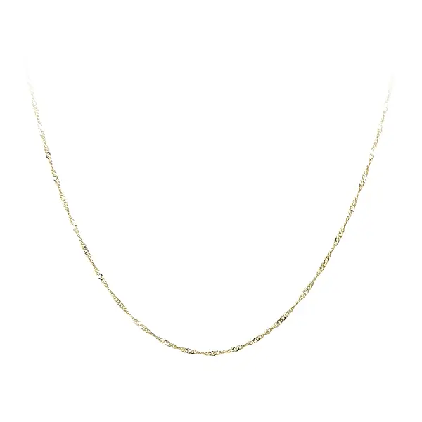 Zlatý řetízek Singapur