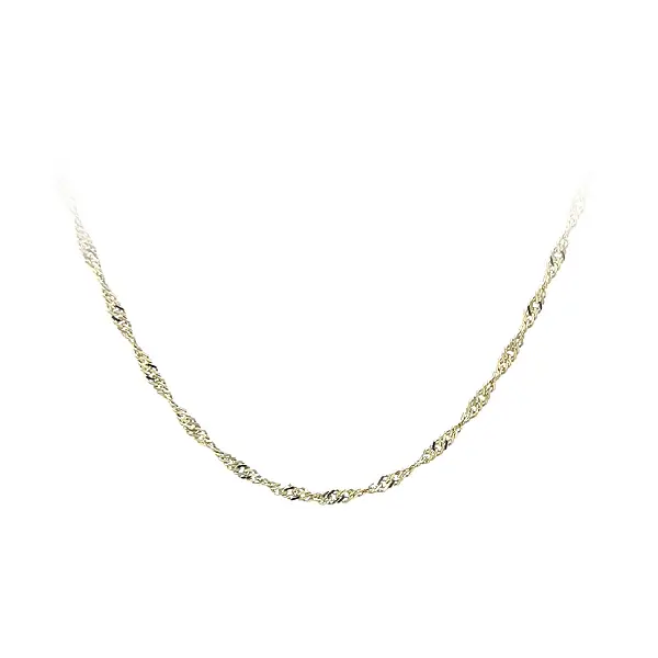 Zlatý řetízek Singapur