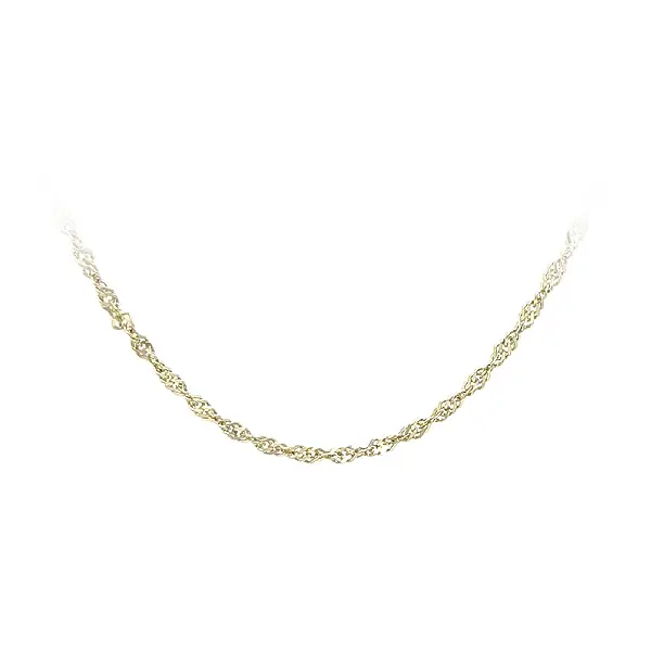 Zlatý řetízek Singapur