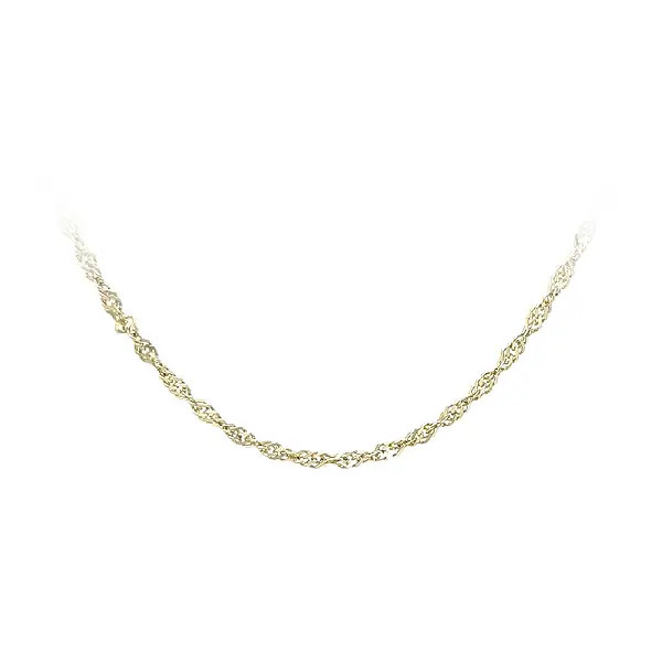 Zlatý řetízek Singapur