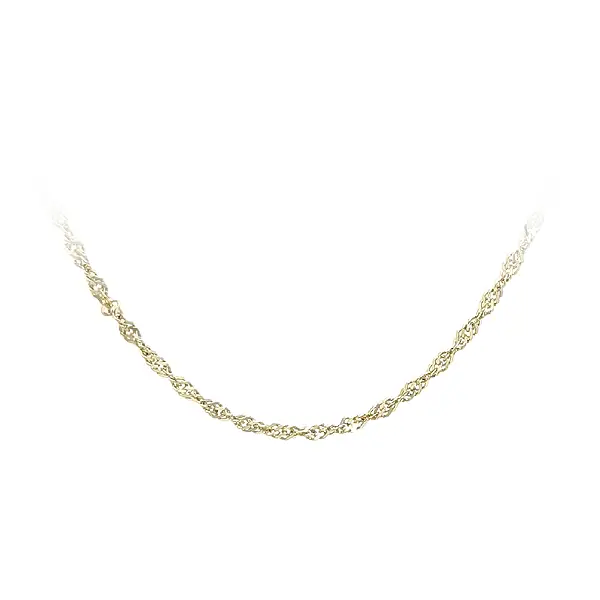 Zlatý řetízek Singapur