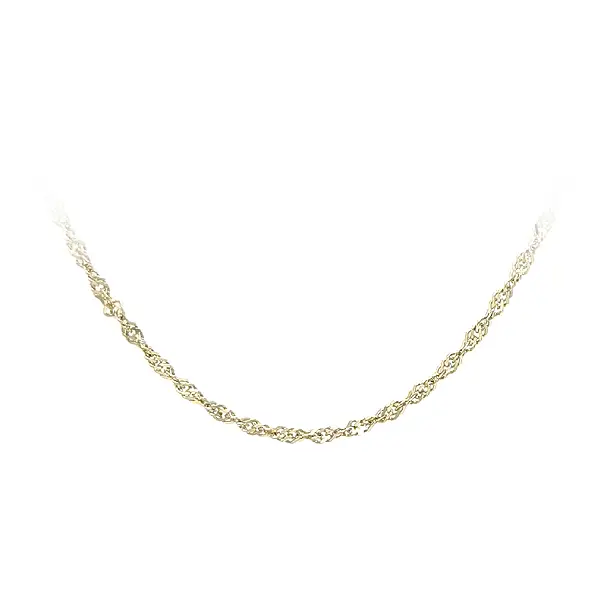 Zlatý řetízek Singapur