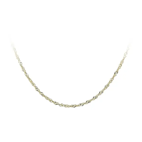 Zlatý řetízek Singapur