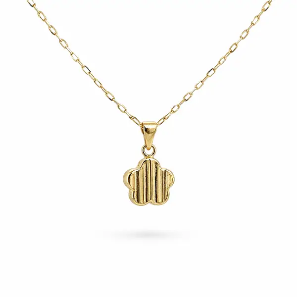 Zlatý přívěsek čtyřlístek