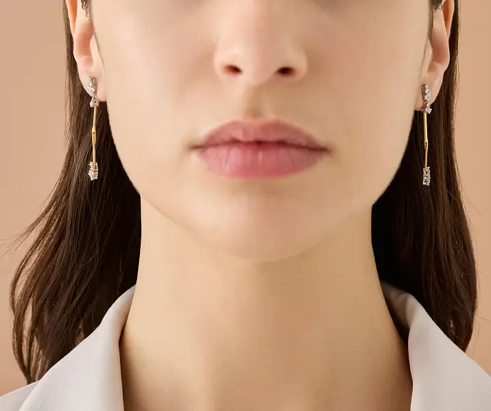 Zlaté náušnice Marco Bicego Marrakech OG420 B YW M5