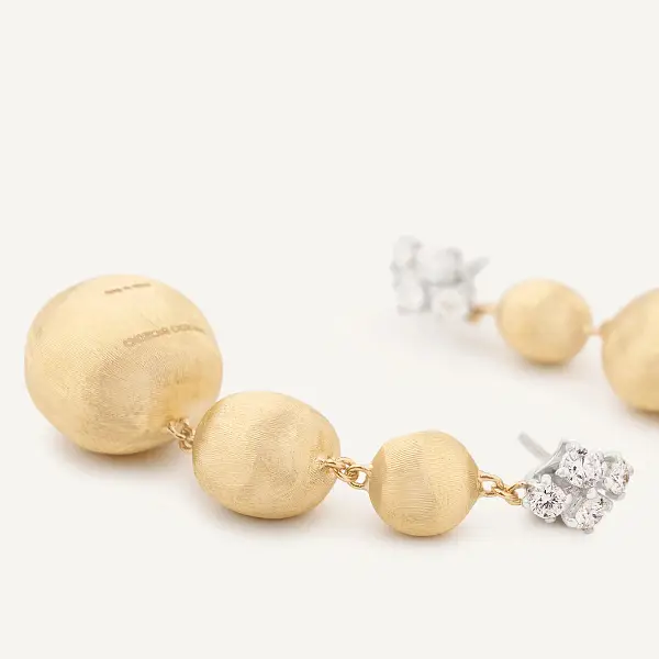 Zlaté náušnice Marco Bicego Africa OB1881 B YW Q6