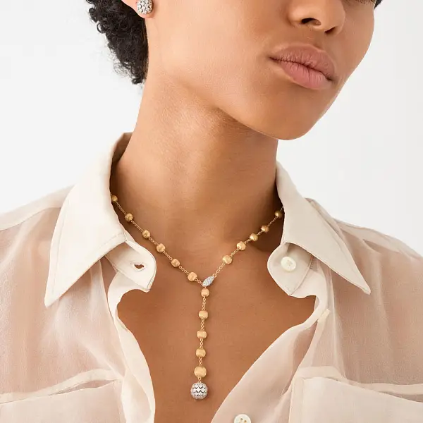 Zlatý náhrdelník Marco Bicego Africa Alta CB2900-B B2 YW Q6