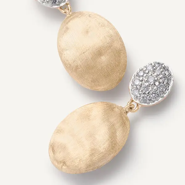 Zlaté Náušnice Marco Bicego Siviglia OB1289 B YW